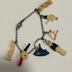 Celluloid Cracker Jack American Charms